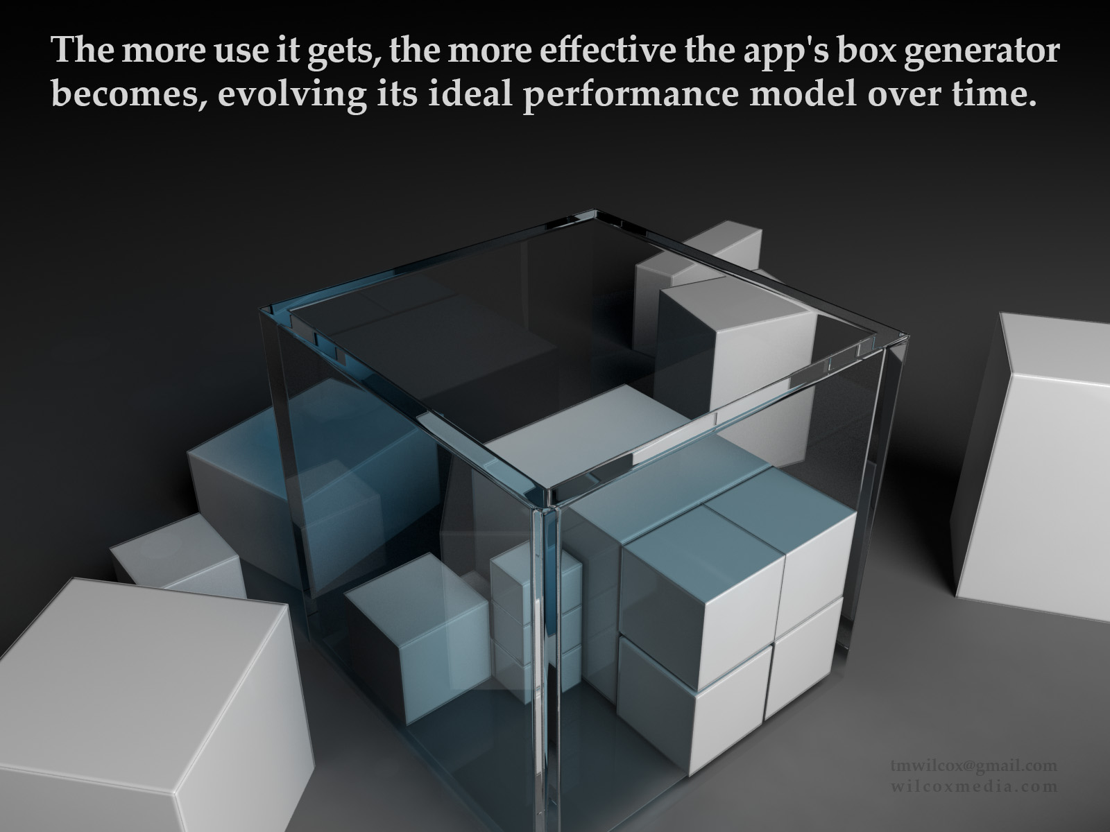 The more use it gets, the more effective the app's box generator becomes, evolving its player performance model over time.