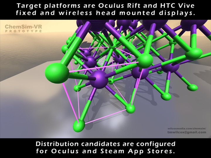 Target platforms are Oculus Rift and HTC Vive fixed and wireless head mounted displays. Distribution candidates are configured for Oculus and Steam App Stores.